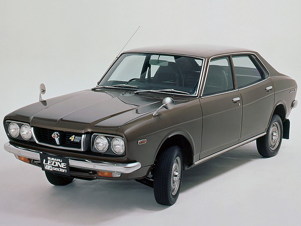 Subaru Leone (A22, A24, A25, A26, A27) 1 поколение, рестайлинг, седан (10.1973 - 03.1977)